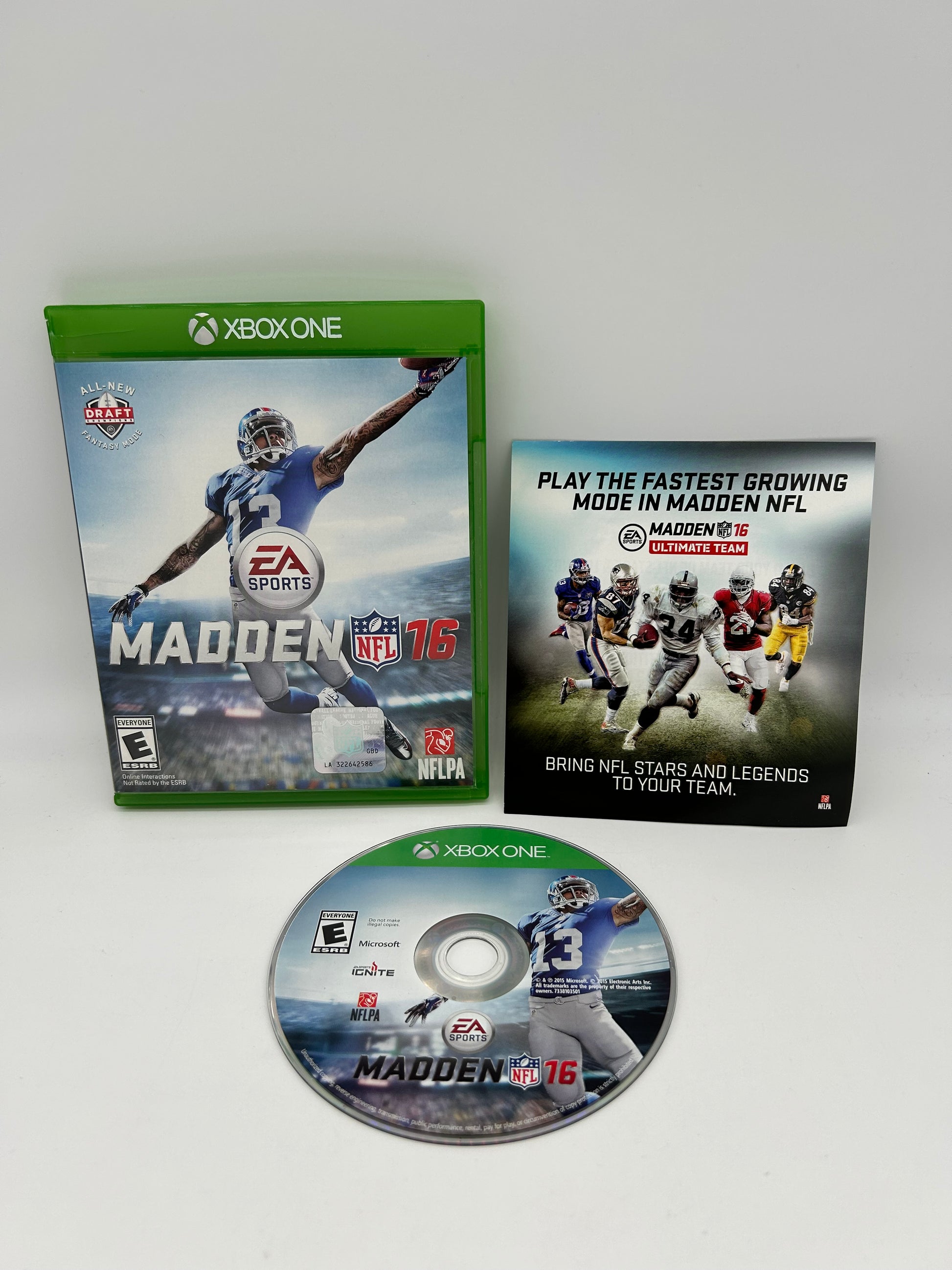 PiXEL-RETRO.COM : MICROSOFT XBOX ONE COMPLETE CIB BOX MANUAL GAME NTSC MADDEN NFL 16