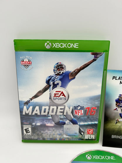 Microsoft XBOX ONE | MADDEN NFL 16