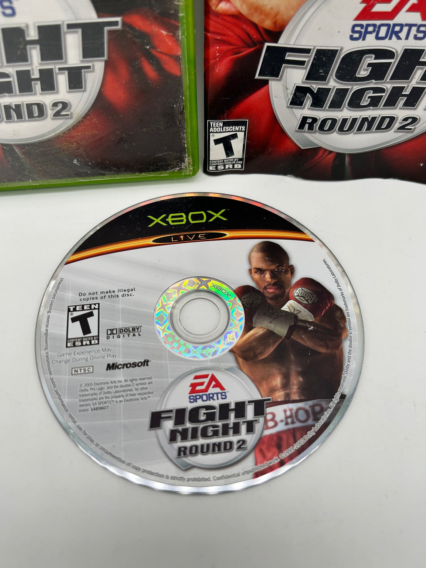 MiCROSOFT XBOX ORiGiNAL | FiGHT NiGHT ROUND 2