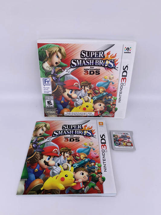 PiXEL-RETRO.COM : NINTENDO 3DS (3DS) SUPER SMASH BROS. COMPLETE CIB BOX MANUAL GAME NTSC