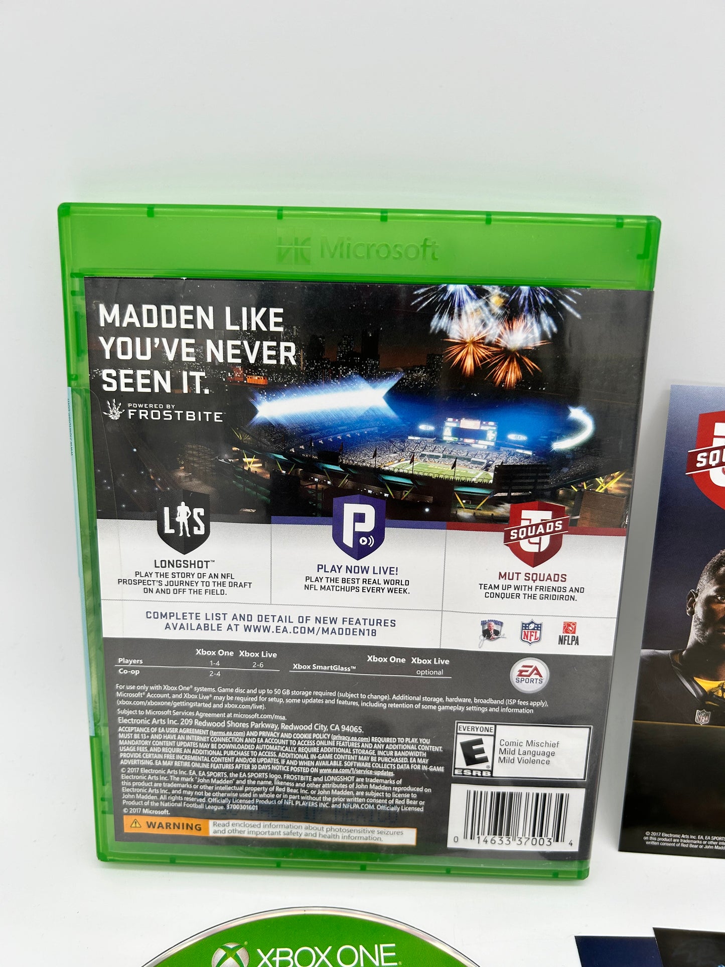 MiCROSOFT XBOX ONE | MADDEN NFL 18