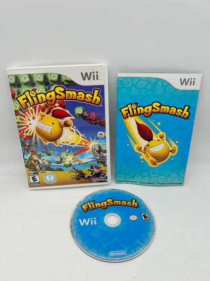 PiXEL-RETRO.COM : NINTENDO WII COMPLET CIB BOX MANUAL GAME NTSC FLINGSMASH