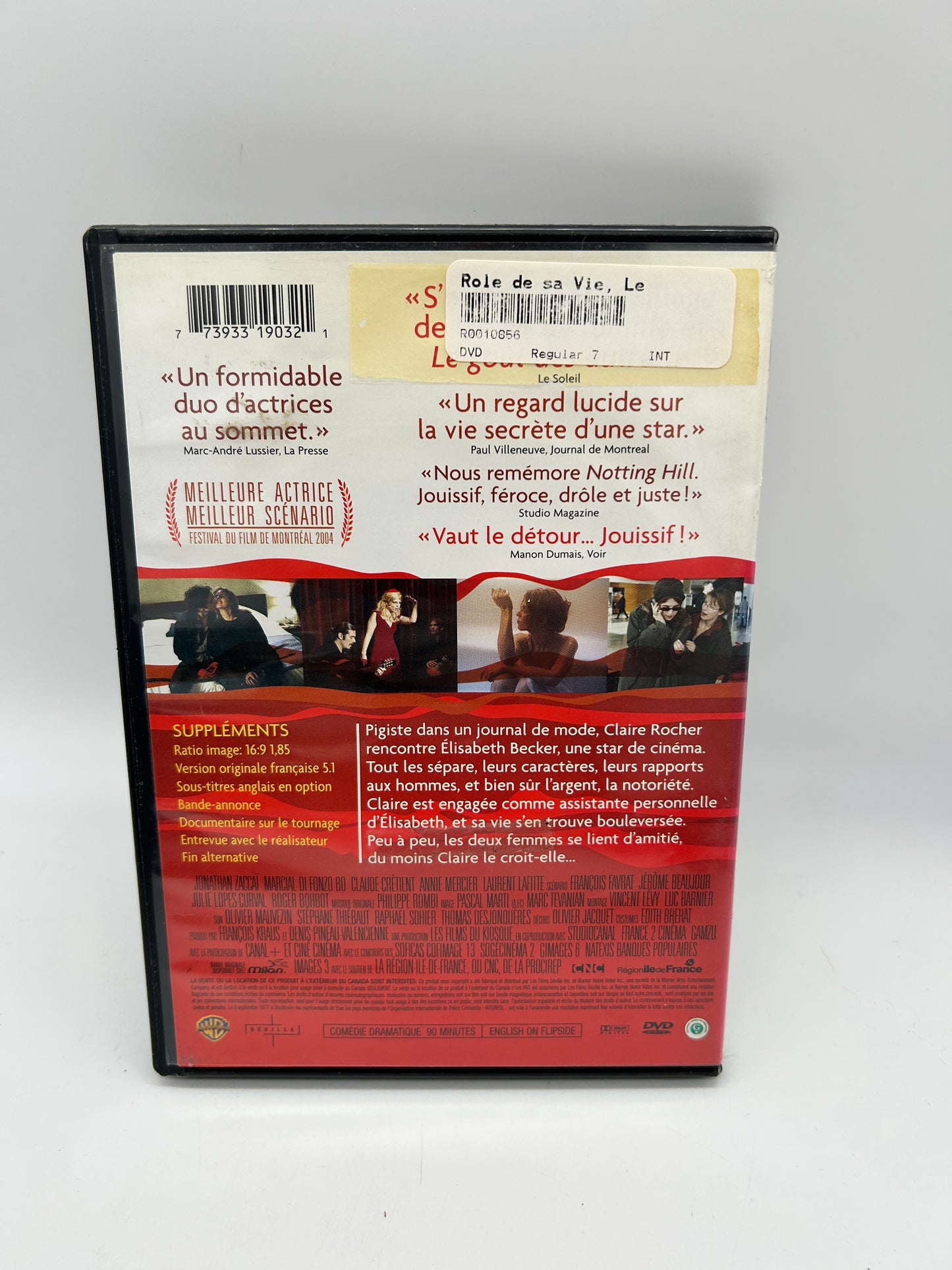 FiLM DVD | LE ROLE DE SA ViE