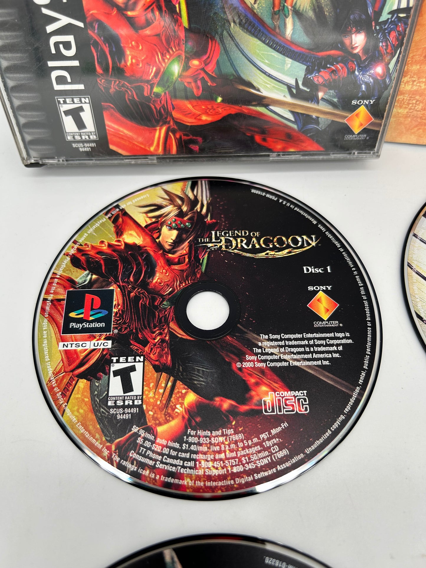 SONY PLAYSTATiON [PS1] | THE LEGEND OF DRAGOON