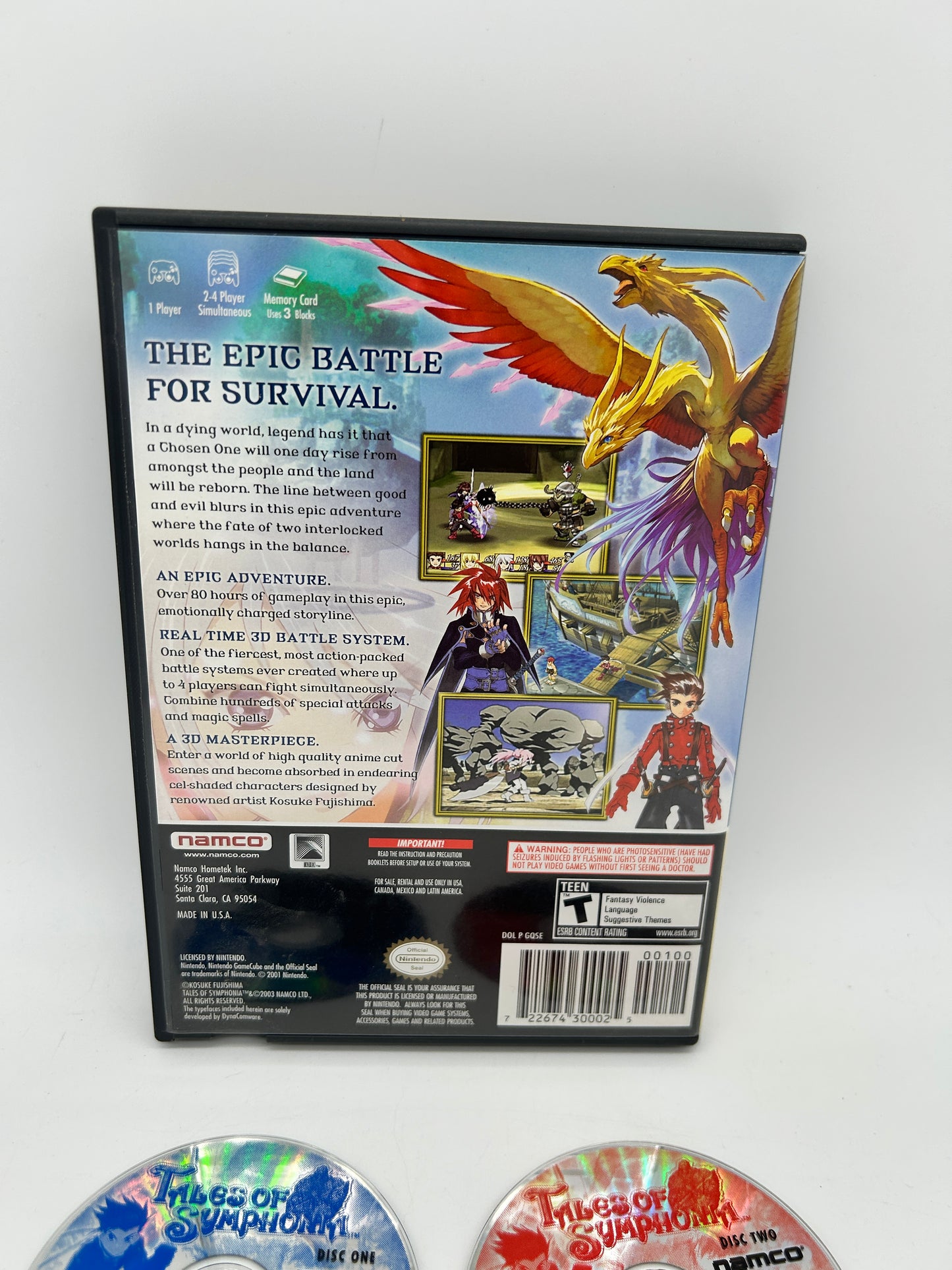 NiNTENDO GAMECUBE [NGC] | TALES OF SYMPHONiA | PLAYERS CHOiCE