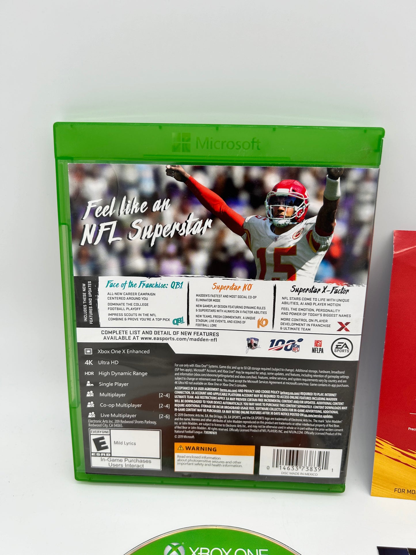 Microsoft XBOX ONE | MADDEN NFL 20