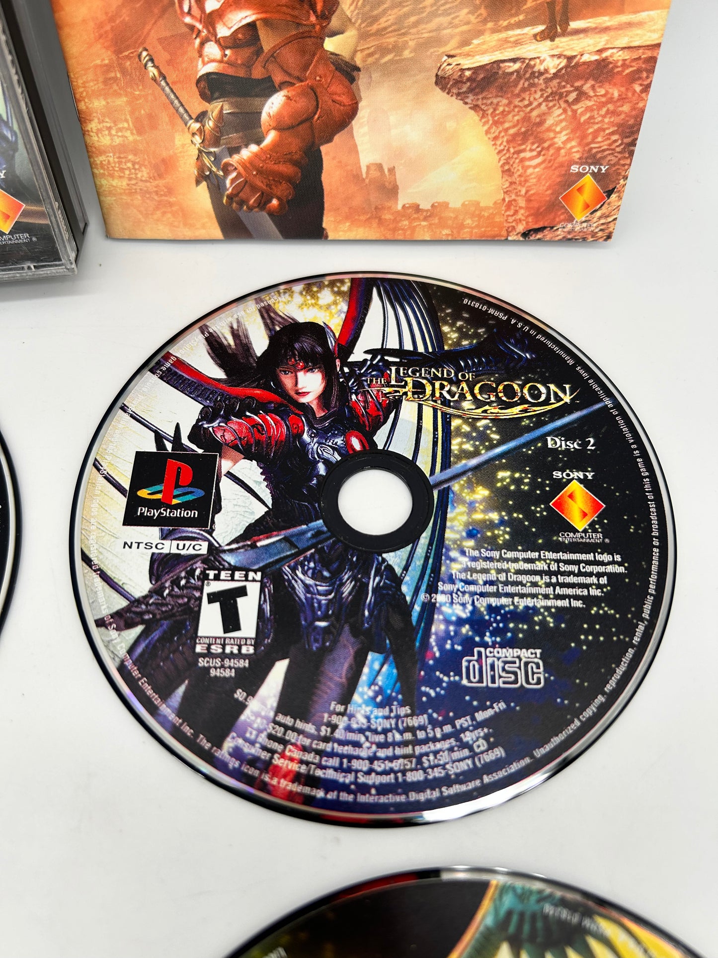 SONY PLAYSTATiON [PS1] | THE LEGEND OF DRAGOON