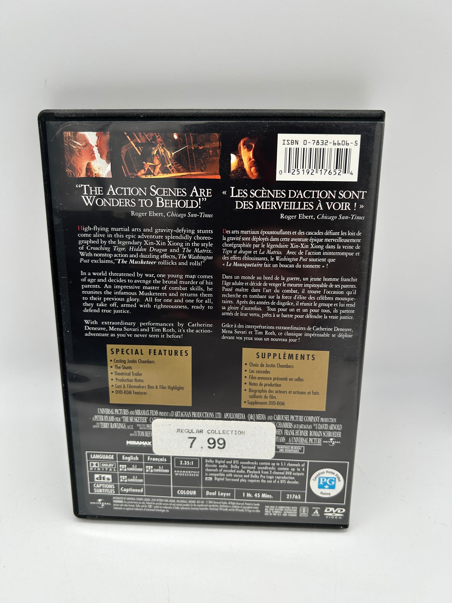 FiLM DVD | LE MOISQUETAiRE [THE MUSKETEER]