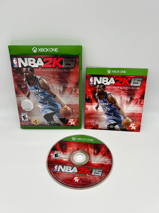 PiXEL-RETRO.COM : MICROSOFT XBOX ONE COMPLETE CIB BOX MANUAL GAME NTSC NBA 2K15