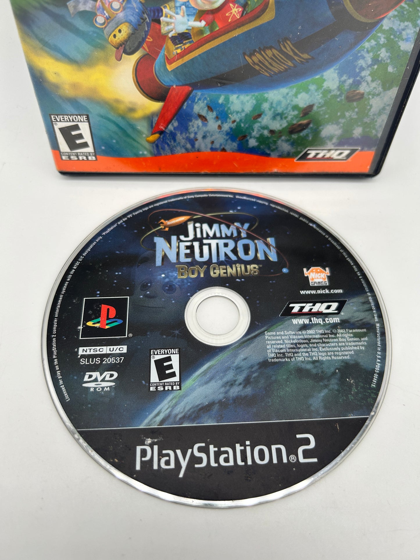 SONY PLAYSTATiON 2 [PS2] | JiMMY NEUTRON BOY GENiUS