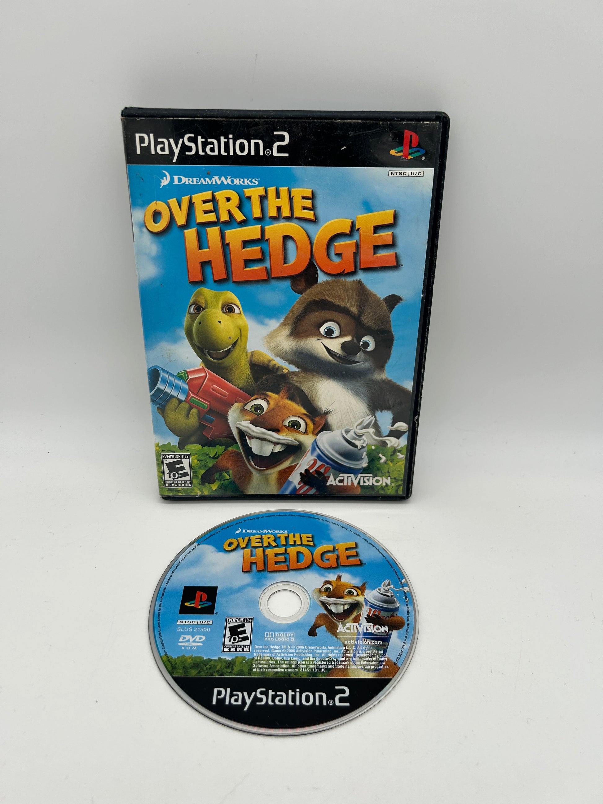 PiXEL-RETRO.COM : SONY PLAYSTATION 2 (PS2) COMPLET CIB BOX MANUAL GAME NTSC OVER THE HEDGE