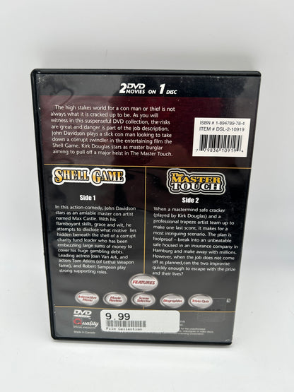 FiLM DVD | SHELL GAME THE MASTER TOUCH | 2 DVD MOViES