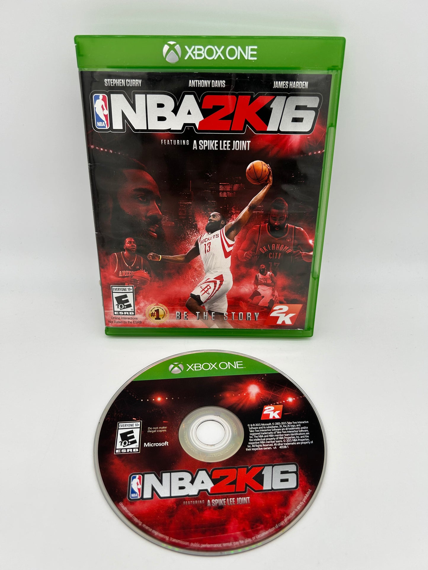 PiXEL-RETRO.COM : MICROSOFT XBOX ONE COMPLETE CIB BOX MANUAL GAME NTSC NBA 2K16