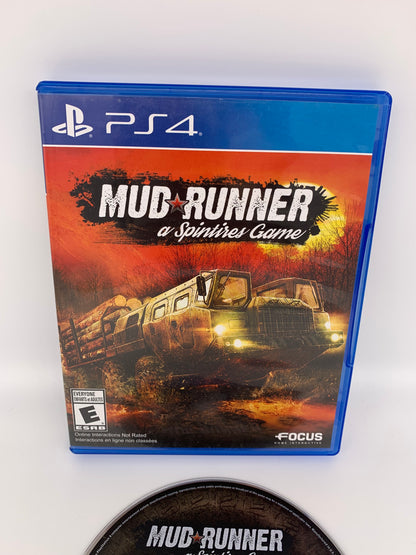 SONY PLAYSTATiON 4 [PS4] | MUDRUNNER AT SPiNTiRES GAME