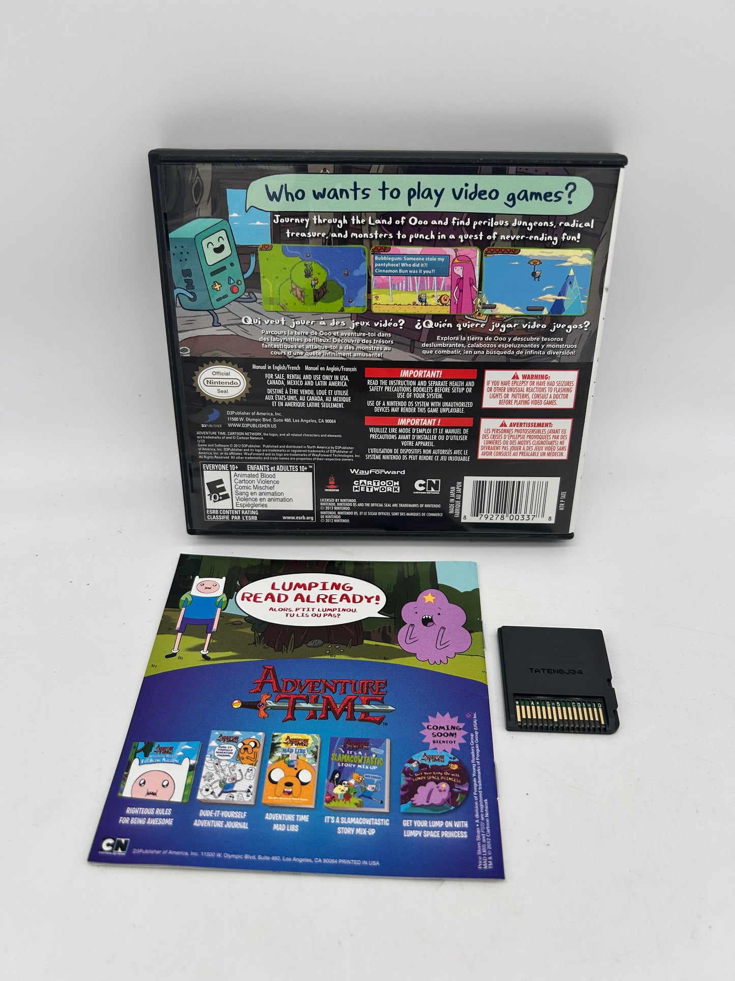 NiNTENDO DS | ADVENTURE TiME HEY iCE KiNG