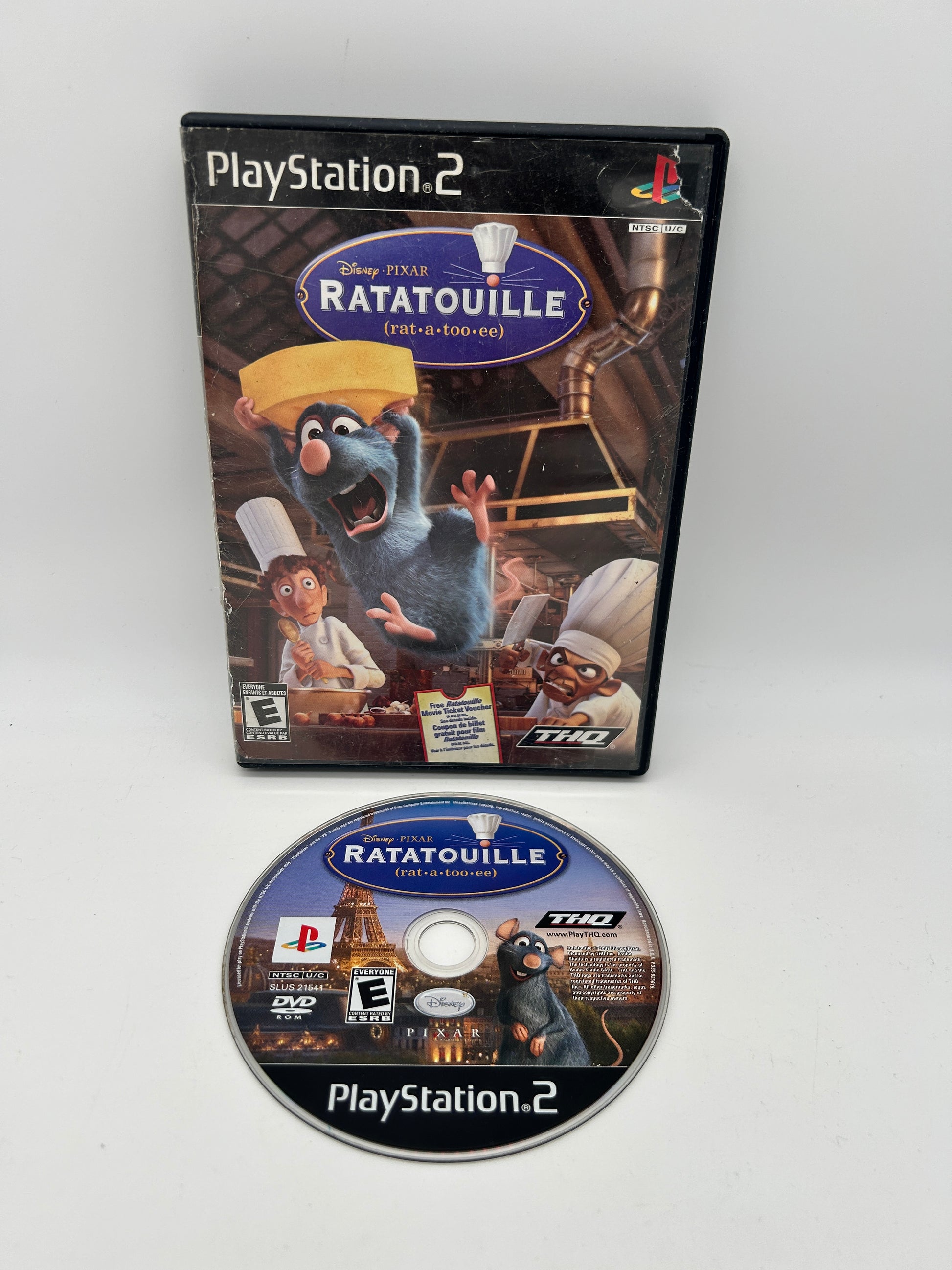 PiXEL-RETRO.COM : SONY PLAYSTATION 2 (PS2) COMPLET CIB BOX MANUAL GAME NTSC RATATOUILLE