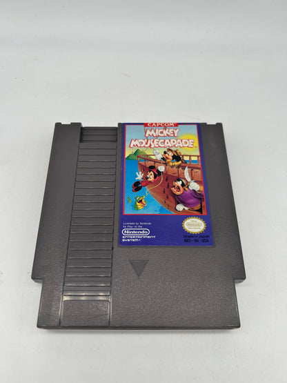 PiXEL-RETRO.COM : NINTENDO NES GAME NTSC MICKEY MOUSECAPADE