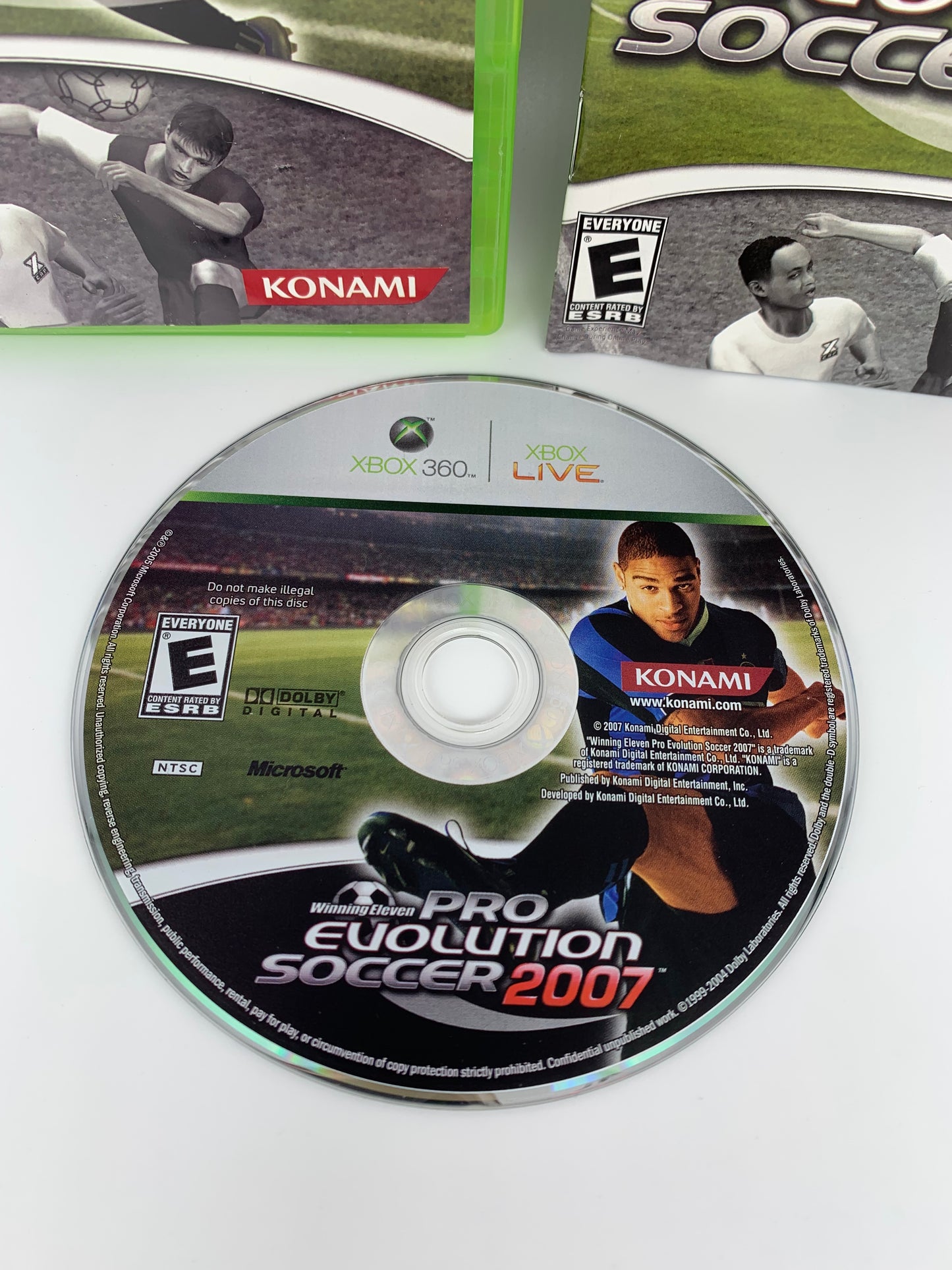 MiCROSOFT XBOX 360 | WiNNiNG ELEVEN PES PRO EVOLUTiON SOCCER 2007