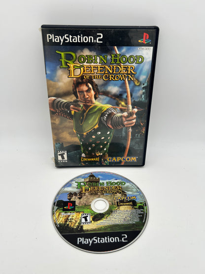 PiXEL-RETRO.COM : SONY PLAYSTATION 2 (PS2) COMPLET CIB BOX MANUAL GAME NTSC ROBIN HOOD DEFENDER OF THE CROWN