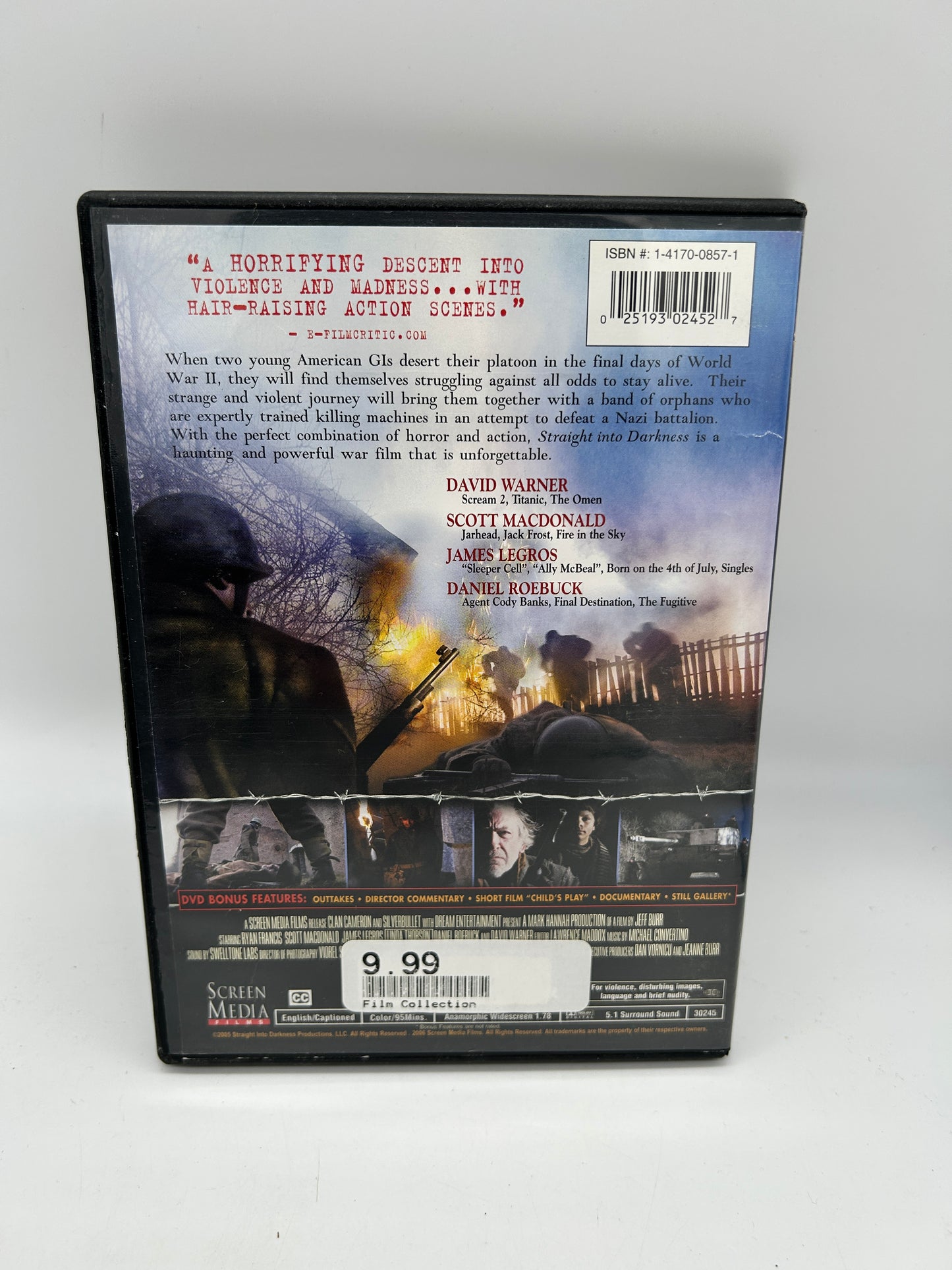 FiLM DVD | STRAiGHT iNTO DARKNESS