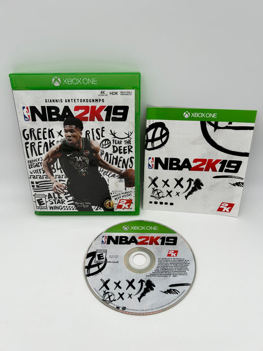 PiXEL-RETRO.COM : MICROSOFT XBOX ONE COMPLETE CIB BOX MANUAL GAME NTSC NBA 2K19