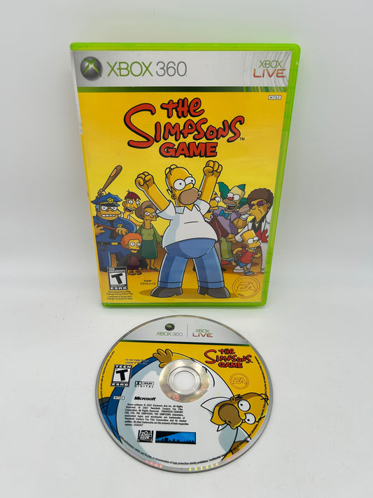 PiXEL-RETRO.COM : MICROSOFT XBOX 360 COMPLETE CIB BOX MANUAL GAME NTSC THE SIMPSONS THE GAME