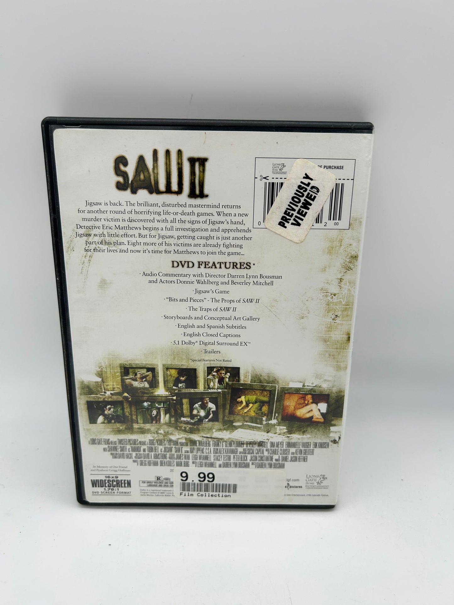 DVD Movie | SAW II