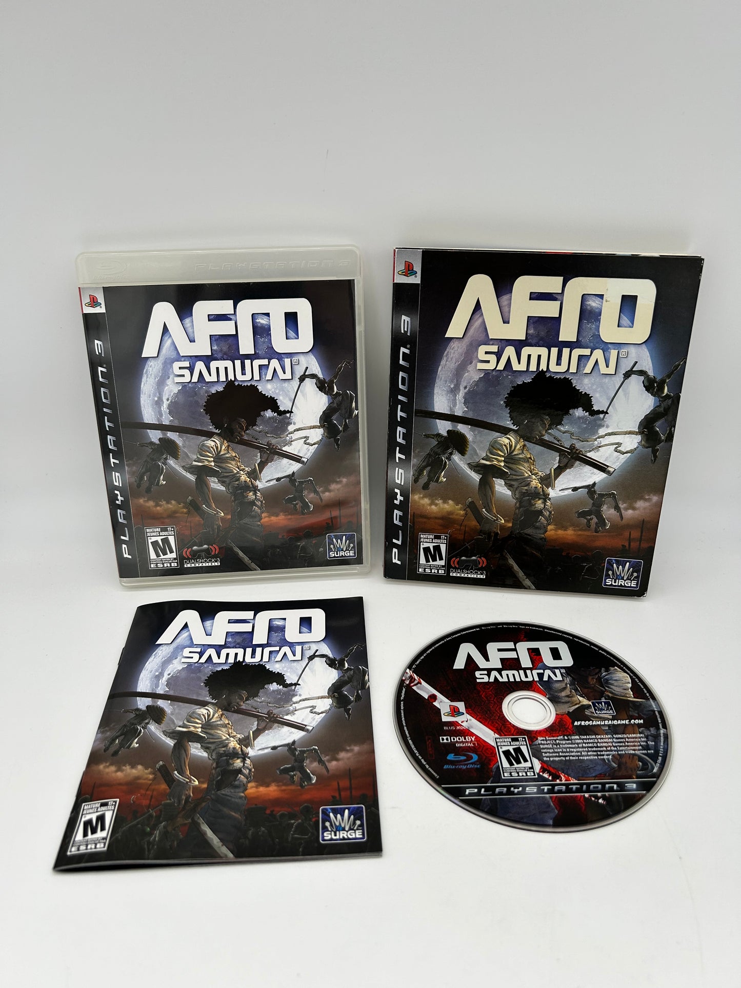 PiXEL-RETRO.COM : SONY PLAYSTATION 3 (PS3) COMPLET CIB BOX MANUAL GAME NTSC AFRO SAMURAI