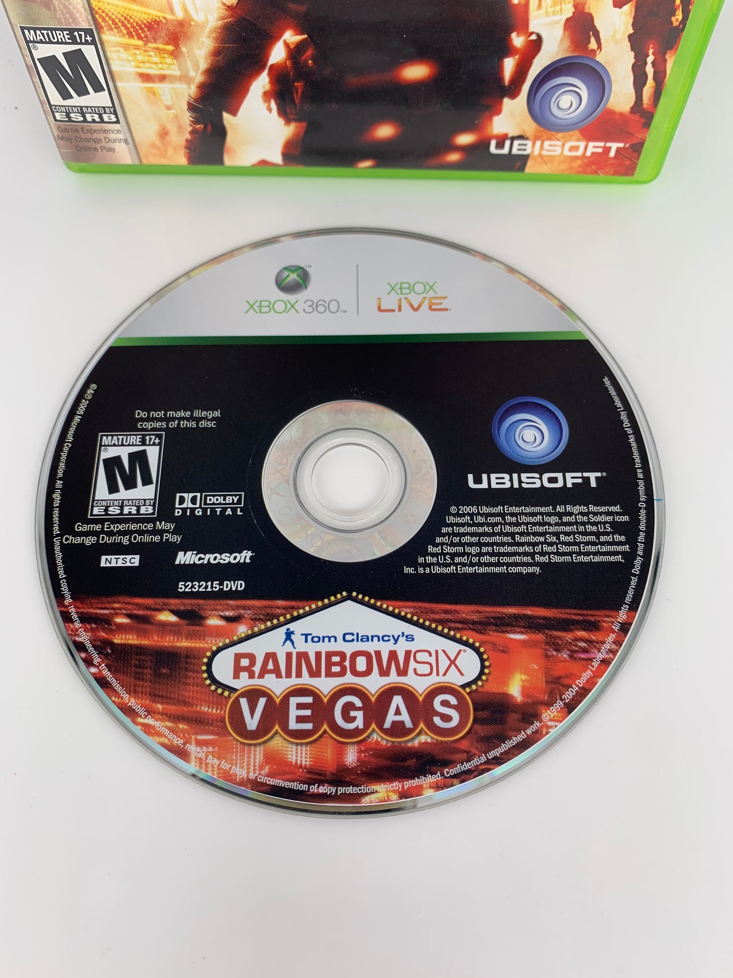 MiCROSOFT XBOX 360 | TOM CLANCYS RAiNBOW SiX VEGAS