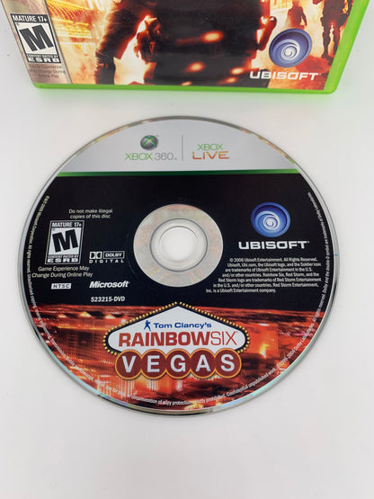 MiCROSOFT XBOX 360 | TOM CLANCYS RAiNBOW SiX VEGAS