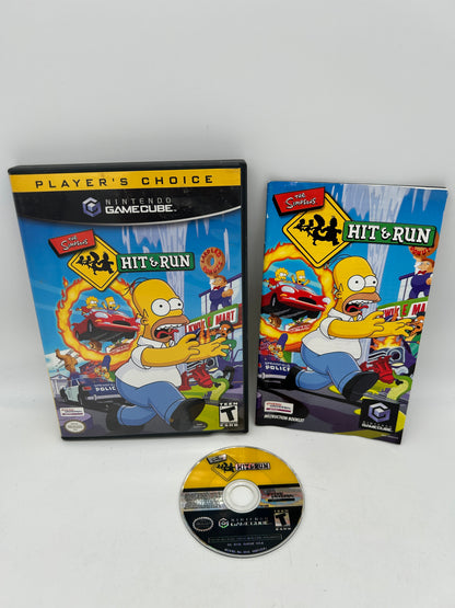 PiXEL-RETRO.COM : NINTENDO GAMECUBE COMPLETE CIB BOX MANUAL GAME NTSC THE SIMPSONS HIT & RUN