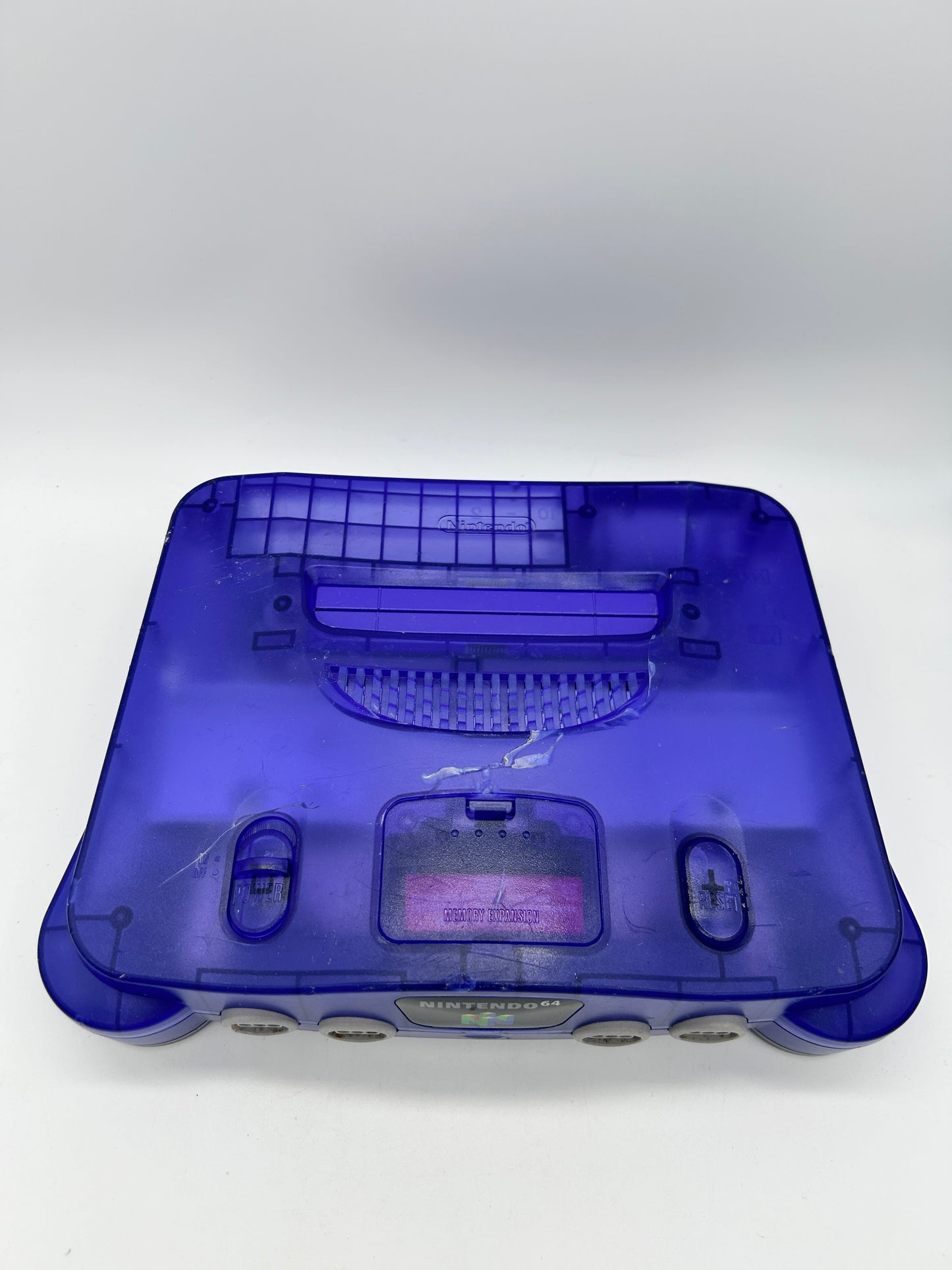 NiNTENDO 64 [N64] CONSOLE | MODEL MAUVE NUS-001 USA FUNTASTiC GRAPE PURPLE