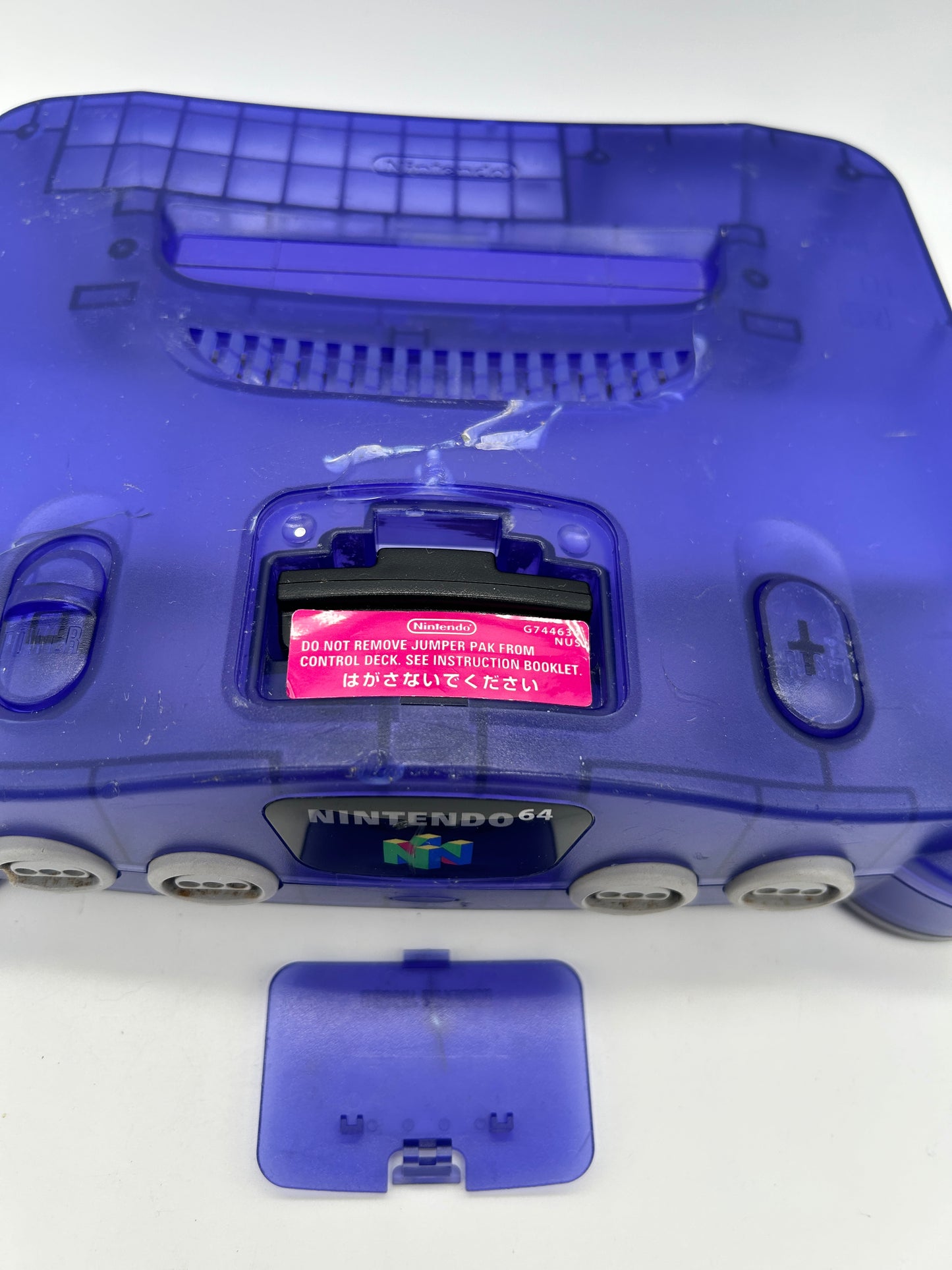 NiNTENDO 64 [N64] CONSOLE | MODEL MAUVE NUS-001 USA FUNTASTiC GRAPE PURPLE