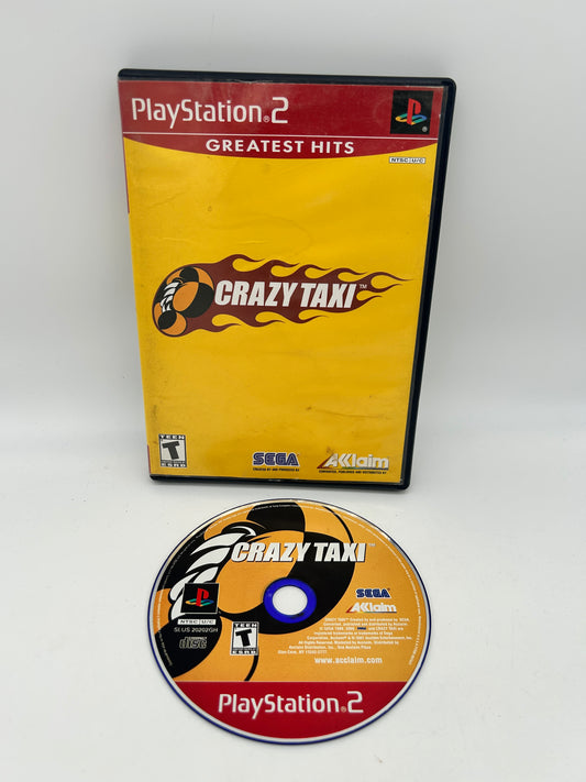 PiXEL-RETRO.COM : SONY PLAYSTATION 2 (PS2) COMPLET CIB BOX MANUAL GAME NTSC CRAZY TAXI