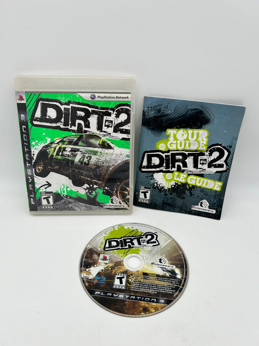 PiXEL-RETRO.COM : SONY PLAYSTATION 3 (PS3) COMPLET CIB BOX MANUAL GAME NTSC DIRT 2