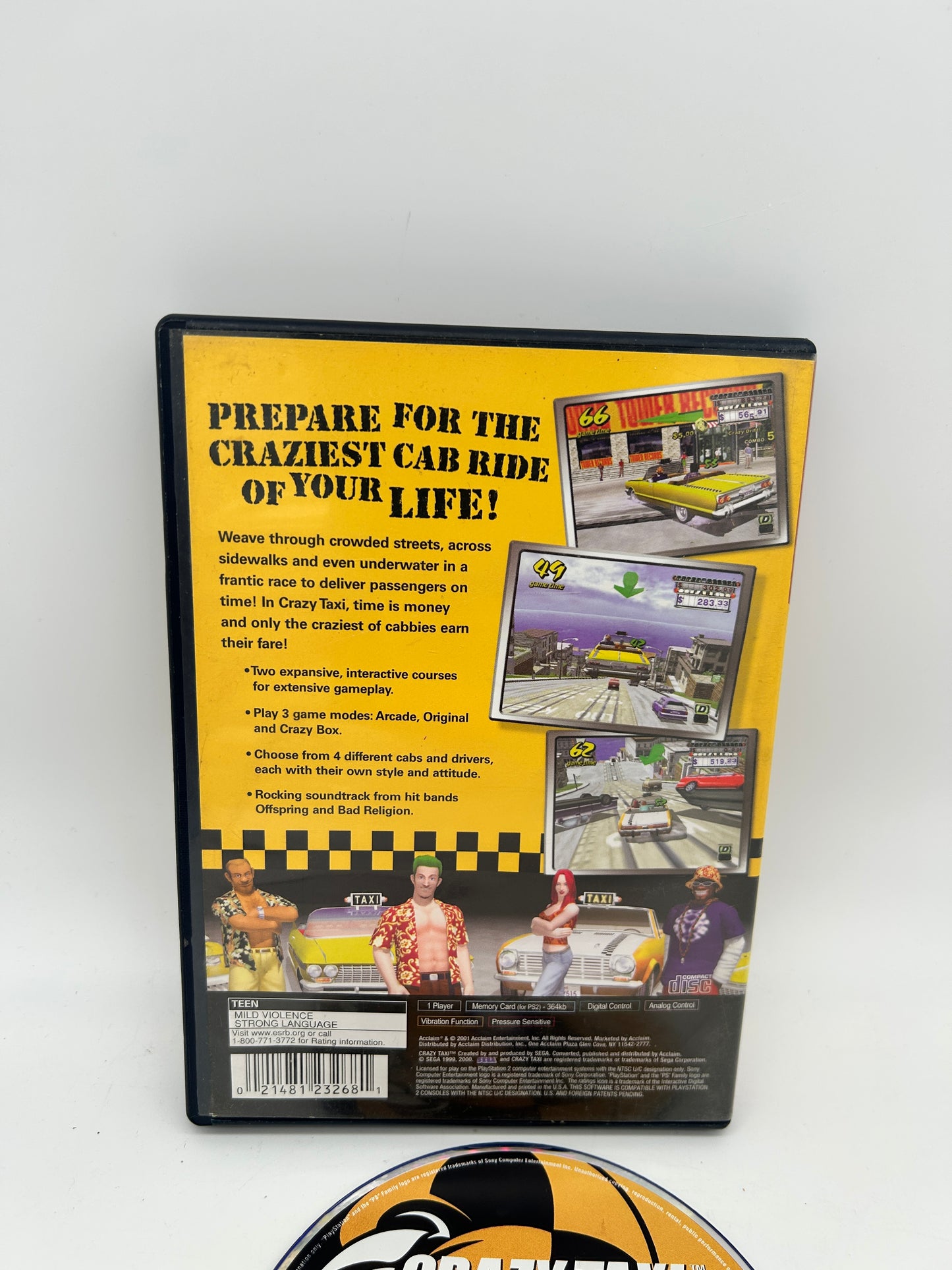 SONY PLAYSTATiON 2 [PS2] | CRAZY TAXi | GREATEST HiTS