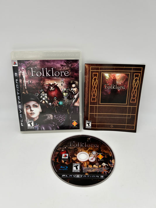 PiXEL-RETRO.COM : SONY PLAYSTATION 3 (PS3) COMPLET CIB BOX MANUAL GAME NTSC FOLKLORE