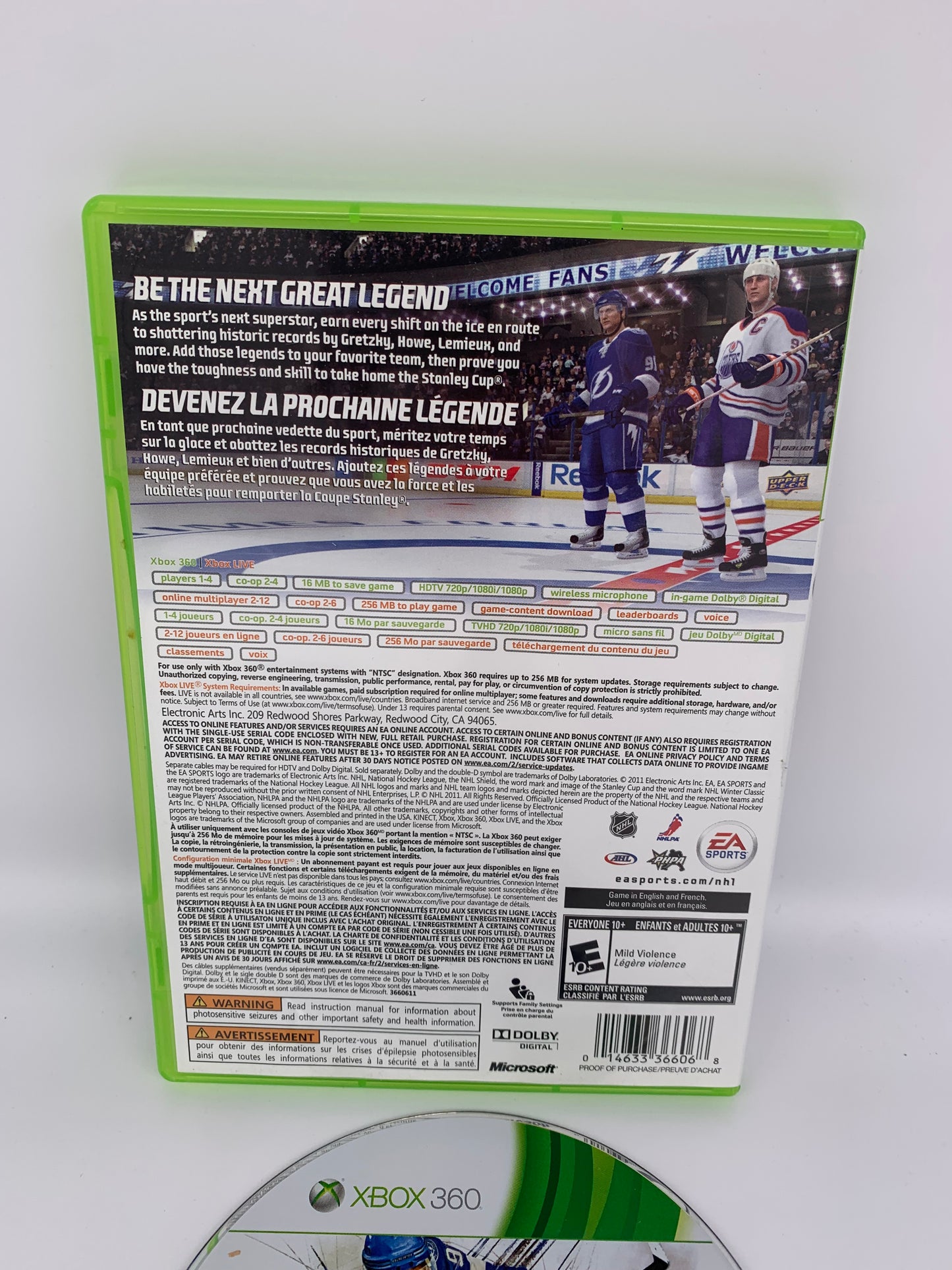 MiCROSOFT XBOX 360 | NHL 12