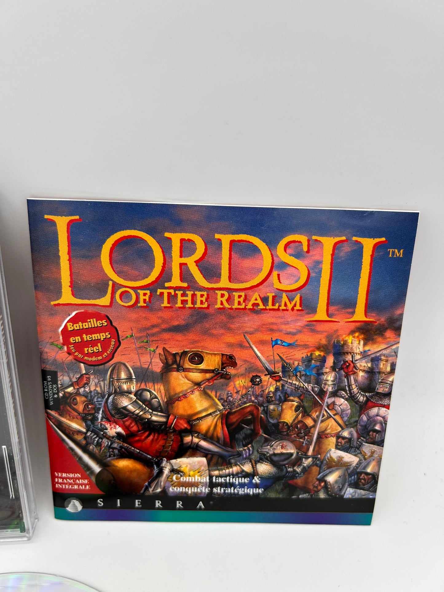 PC COMPUTER | LORDS OF THE REALM II | FRENCH VERSiON