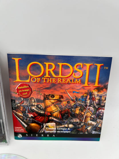 PC COMPUTER | LORDS OF THE REALM II | FRENCH VERSiON