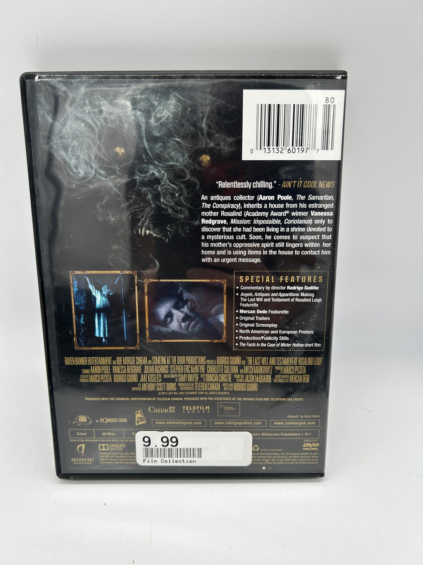 FiLM DVD | THE LAST WiLL AND TESTAMENT OF ROSALiND LEiGH