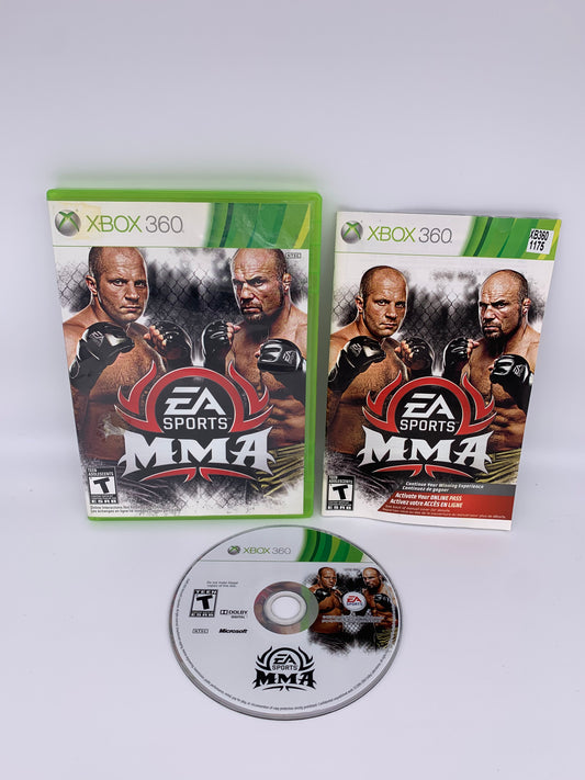 PiXEL-RETRO.COM : MICROSOFT XBOX 360 COMPLETE CIB BOX MANUAL GAME NTSC EA SPORTS MMA