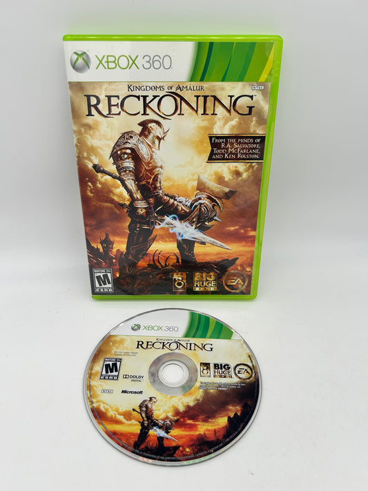 PiXEL-RETRO.COM : MICROSOFT XBOX 360 COMPLETE CIB BOX MANUAL GAME NTSC KINGDOMS OF AMALUR RECKONING