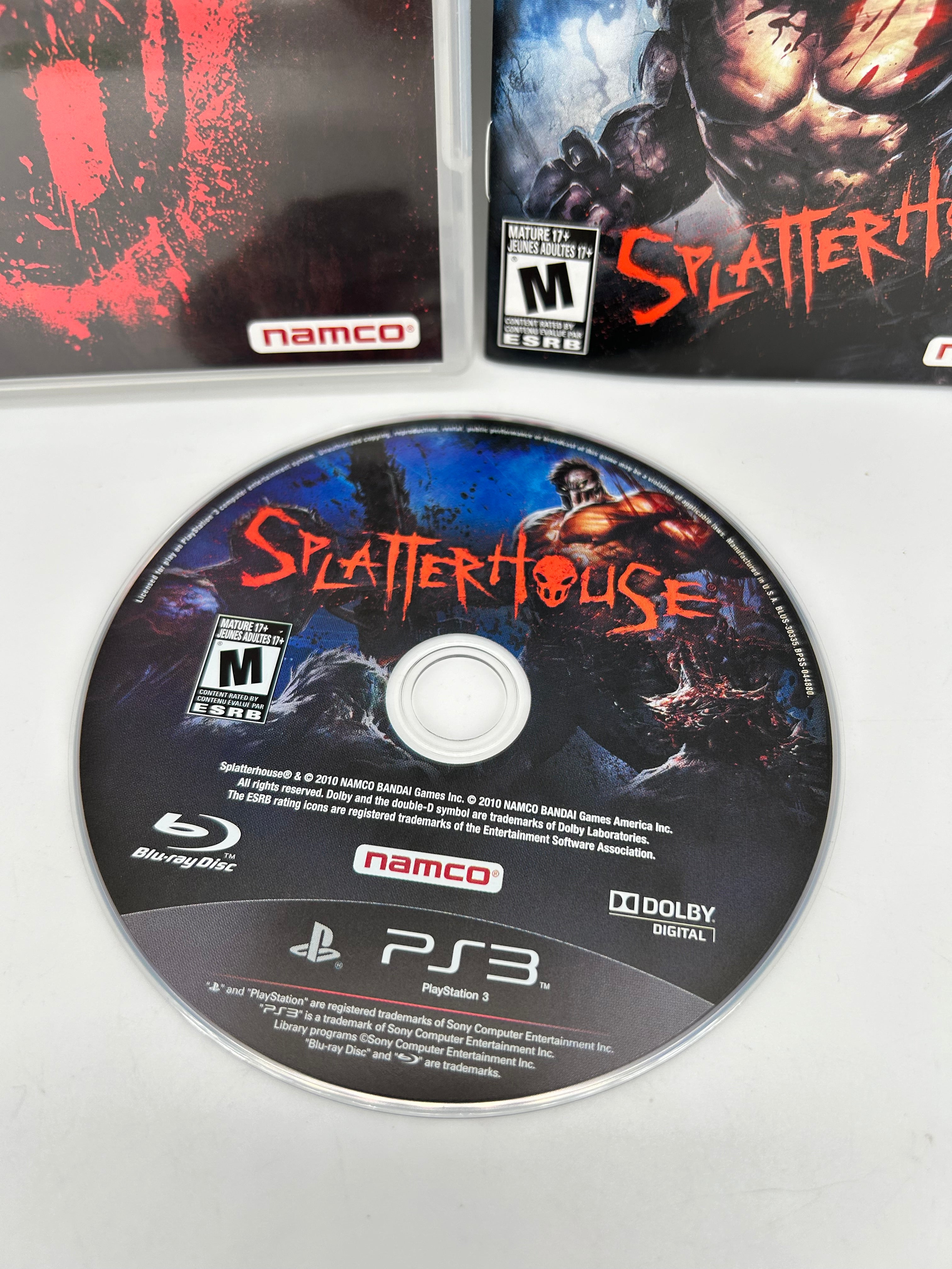 Splatterhouse For hot Playstation 3