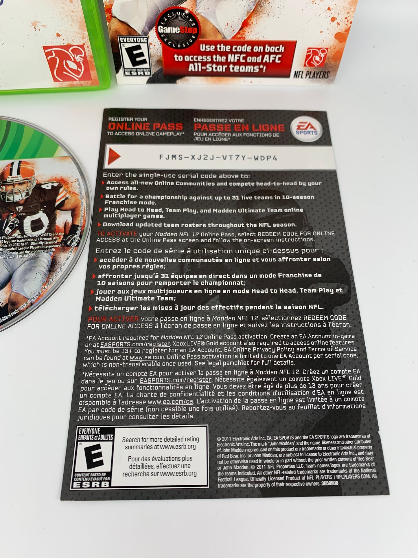 MiCROSOFT XBOX 360 | MADDEN NFL 12