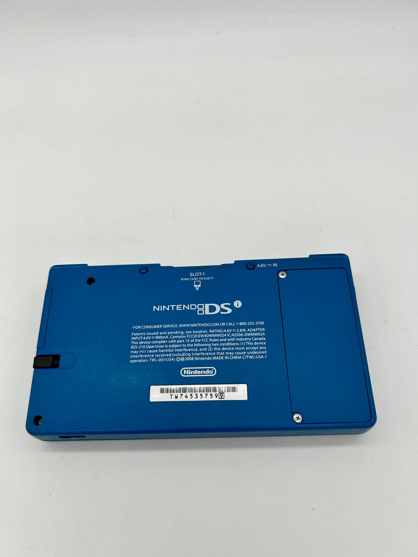 NiNTENDO DS DSi CONSOLE | MODEL BLEU METALLiQUE TWL-001