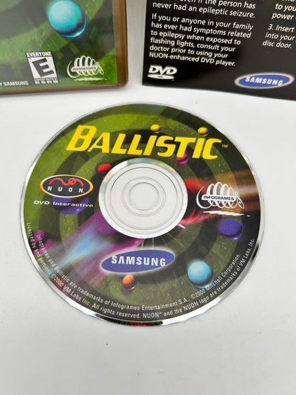 DVD iNTERACTiVE SAMSUNG NUON | BALLiSTiC