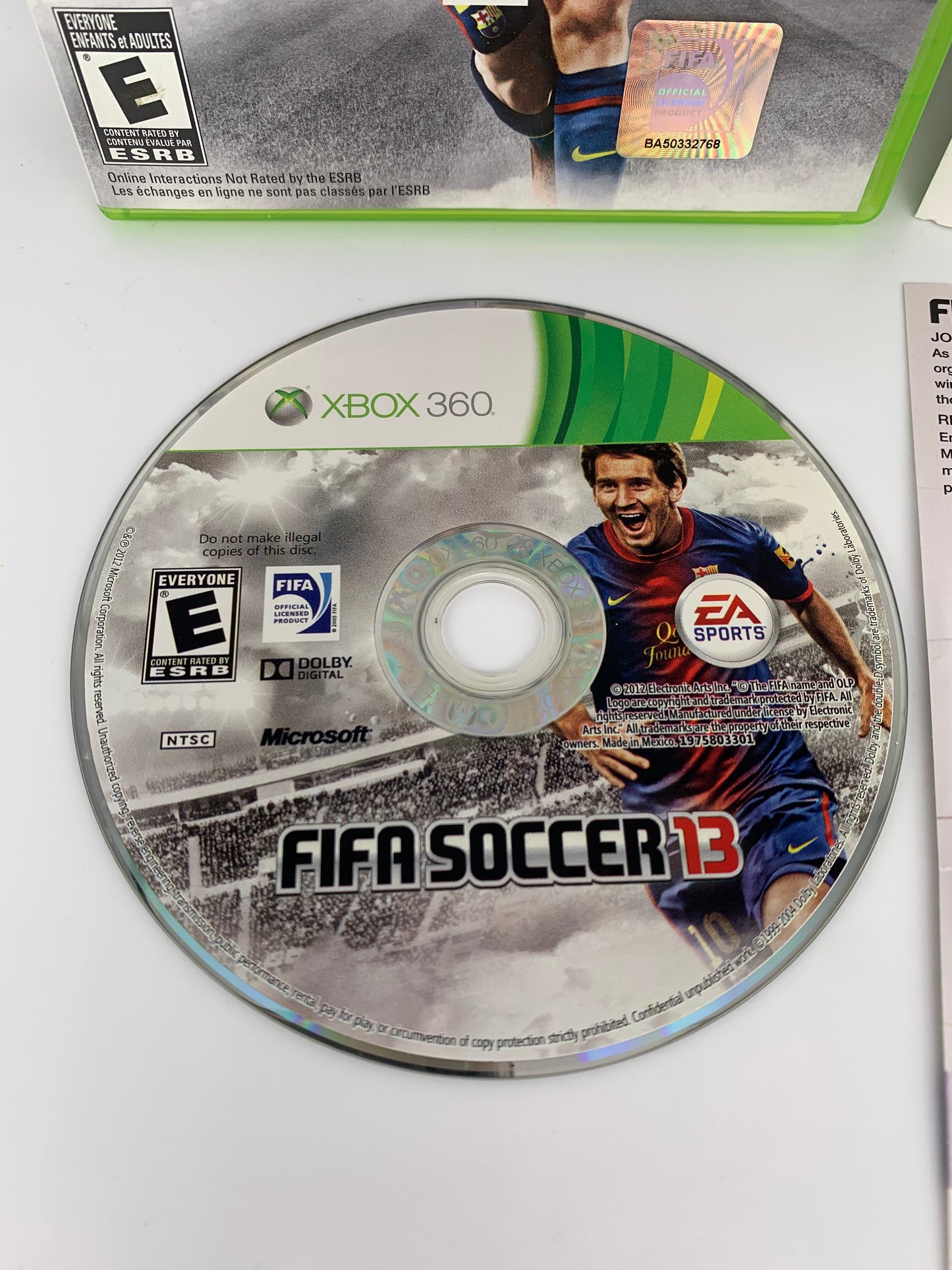 MiCROSOFT XBOX 360 | FiFA SOCCER 13