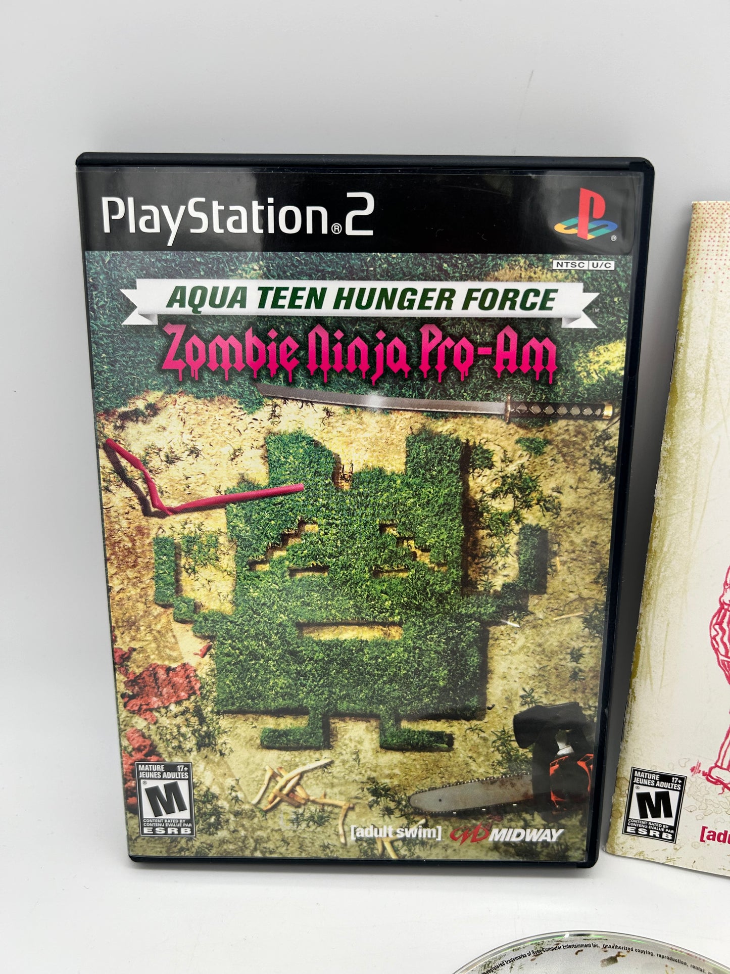 SONY PLAYSTATiON 2 [PS2] | AQUA TEEN HUNGER FORCE ZOMBiE NiNJA PRO-AM