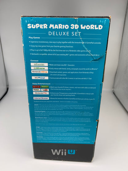 NiNTENDO Wii U CONSOLE | MODEL SUPER MARiO 3D WORLD DELUXE SET